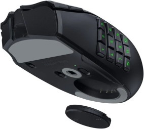 Razer Naga V3 Pro Wireless Bluetooth Gaming Mouse Black