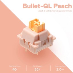 Redragon A113 Bullet-QL Tactile Mechanical Switch (24db)