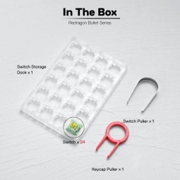 Redragon A113 Bullet-QT Tactile Mechanical Switch (24db)