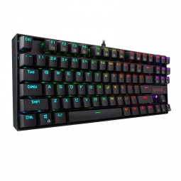 Redragon Kumara RGB Backlit Mechanical Gaming Keyboard Red Switches Black HU