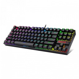 Redragon Kumara RGB Backlit Mechanical Gaming Keyboard Red Switches Black HU