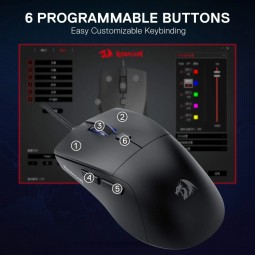 Redragon M618 Wired Gaming Mouse Black