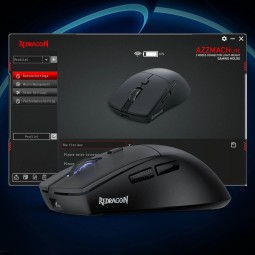 Redragon M618 Lite Wireless Bluetooth Mouse Black