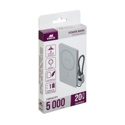 RivaCase Rivapower VA2616 5000mAh PowerBank Grey