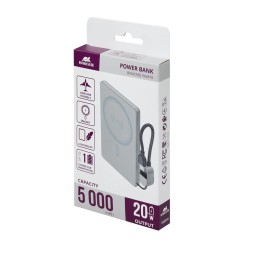 RivaCase Rivapower VA2616 5000mAh PowerBank Grey