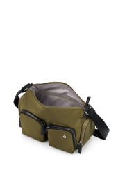 Samsonite Blazing Shoulder Bag 2 Comp Olive Green