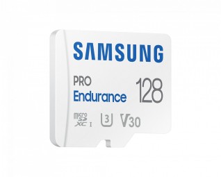 Samsung 128GB microSDXC Class10  U3 V30 PRO Endurance + adapterrel
