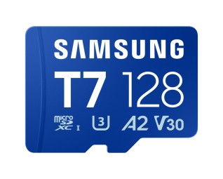 Samsung 128GB microSDXC T7 Class10 U3 V30 A2 adapter nélkül