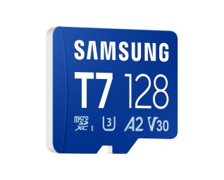 Samsung 128GB microSDXC T7 Class10 U3 V30 A2 adapter nélkül