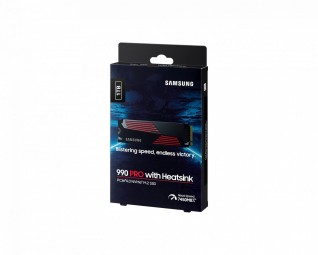 Samsung 1TB M.2 2280 NVMe 990 Pro with Heatsink