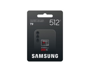 Samsung 512GB microSDXC T9 Class10 U3 V30 A2 adapter nélkül