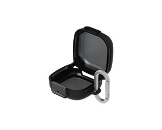 Samsung Galaxy Buds4/Buds4 Pro Clip Case with Carabiner Black