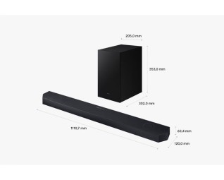 Samsung HW-Q600H Soundbar Black