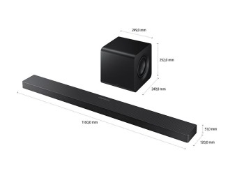 Samsung HW-QS700F Soundbar Black