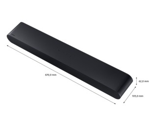 Samsung HW-S60D Soundbar Black