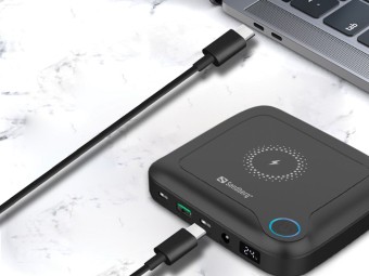 Sandberg All-in1 Laptop 25000mAh PowerBank Black