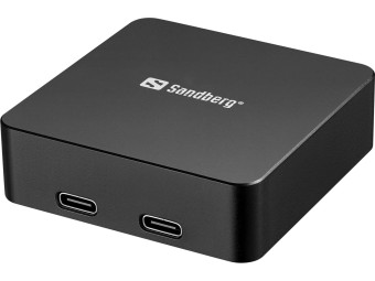 Sandberg Magnet 3in1 5000mAh Wireless PowerBank Black