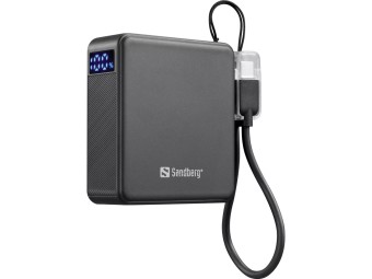 Sandberg PD20W 10000mAh PowerBank Black