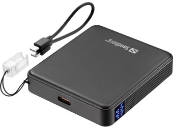 Sandberg PD20W 5000mAh PowerBank Black