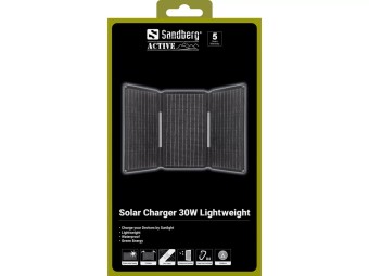 Sandberg Solar Charger 30W Lightweight