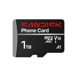 Sandisk 1TB microSDXC Phone Card U1 V10 A1 adapter nélkül