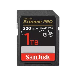 Sandisk 1TB SDXC Class 10 U3 V30 Extreme Pro