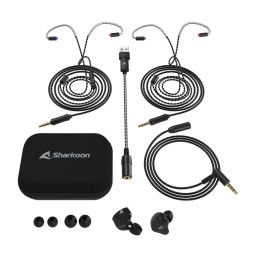 Sharkoon Stealthbite IEM Headset Black
