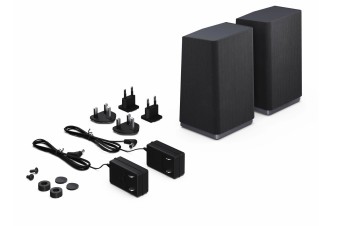 Sharp Aquos Wireless Rear Surround Speakers Black
