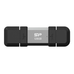 Silicon Power 128GB Mobile C51 OTG USB3.1 Black/Silver