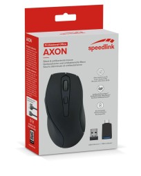 Speedlink Axon Silent & Antibacterial Wireless Mouse Black