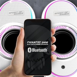 Spirit Of Gamer Fanatic 500 White