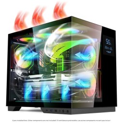 Spirit Of Gamer Viper CRX Tempered Glass Black