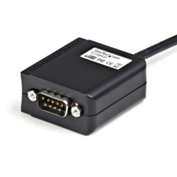 Startech 1-Port Professional RS422/485 USB Serial Cable Adapter with COM Retention USB to RS422 Adapter Cable 1,8m Black