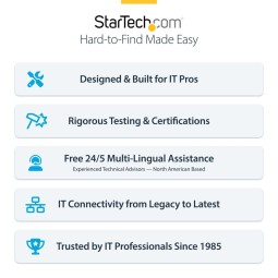 Startech 4-Port USB-C Hub Black