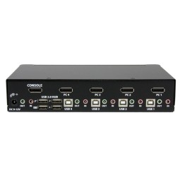 Startech 4 Port USB DisplayPort KVM Switch with Audio