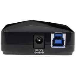 Startech 4-portos USB3.0 HUB Black