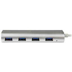 Startech 4-portos USB3.0 HUB Silver/White