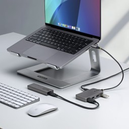 Startech 4-portos USB3.2 HUB Space Gray