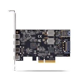 Startech 5-Port USB PCIe Card, USB 3.2 10Gbps, PCI Express Card with 4x USB-C Ports, 1x USB-A Internal Port
