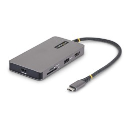 Startech 7-Port USB-C Multiport Adapter 4K 60Hz Gray