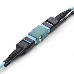 Startech Fiber Optic MPO/MTP Coupler Aqua