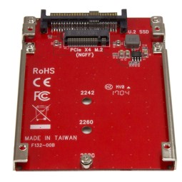 Startech M.2 to U.2 Adapter Red