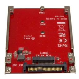 Startech M.2 to U.2 Adapter Red