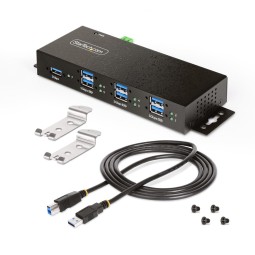 Startech 7-portos USB3.7 HUB Black