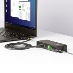 Startech 7-portos USB3.7 HUB Black
