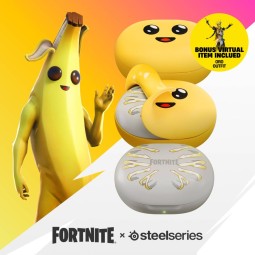 Steelseries Arctis GameBuds Fortnite Wireless Bluetooth Gaming Headset