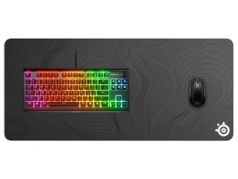 Steelseries Qck (XXL) Topographic Gaming Egérpad Grey