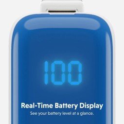 Targus HyperJuice Flex 10K Mini 30W 10000mAh PowerBank Snorkel Blue