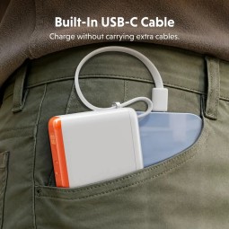 Targus HyperJuice Flex 10K Mini 30W 10000mAh PowerBank Vermilion Orange