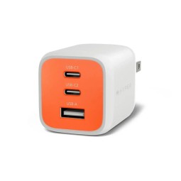 Targus HyperJuice Flex 65W GaN Charger Vermillion Orange